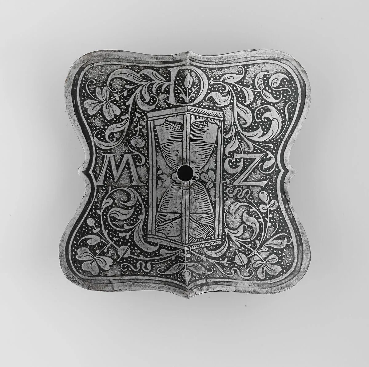 Escutcheon Plate with the Device of Ottheinrich, Count Palatine of the Rhine (1502–1559) — Unknown