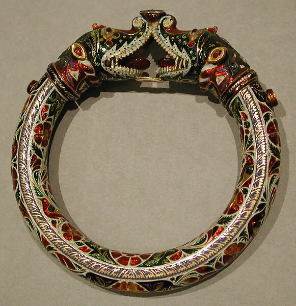 Bracelet (Kada) with Makara Head Terminals — Unknown
