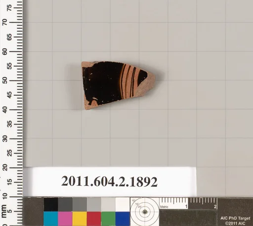 Terracotta fragment of a skyphos (deep drinking cup)