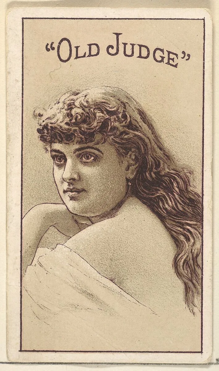 Actress from the Old Judge series (N167) for Old Judge Cigarettes — Goodwin & Company|Giles Lithographic Company