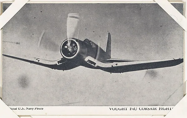 Vought F4U Corsair Fighter from Military--Official Photos cards (W615) — Unknown