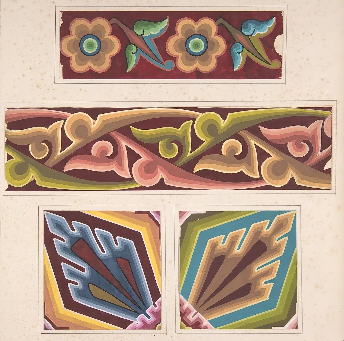 Design drawing — Christopher Dresser