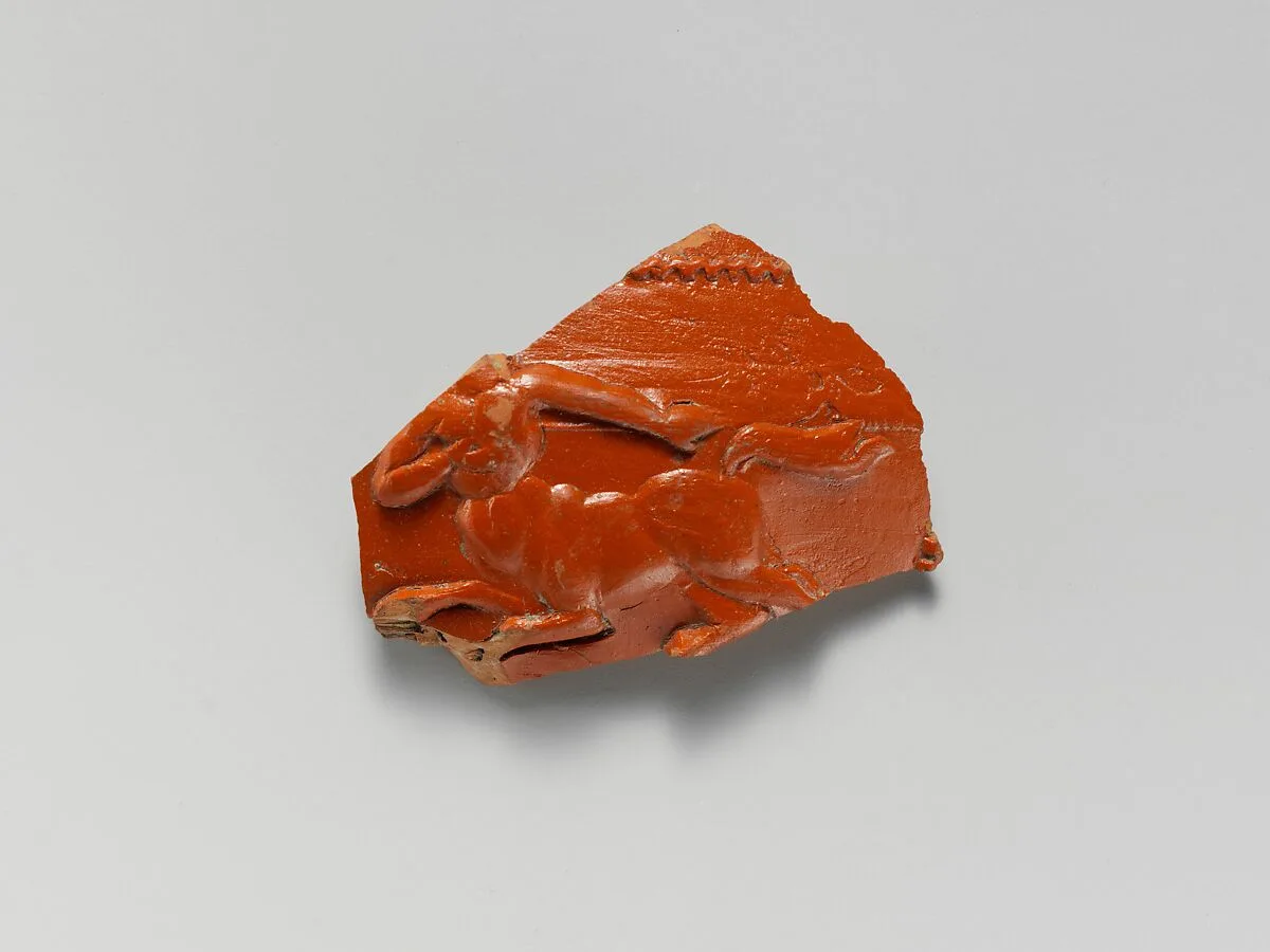 Terracotta bowl fragment — Unknown