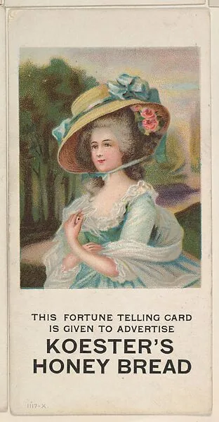 December Birthday Horoscope, bakery card from the Horoscope Cards series (D43), issued by the E. H. Koester Baking Company — E. H. Koester Baking Company, Baltimore