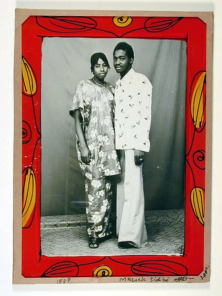 Portrait of Man and Woman — Malick Sidibé