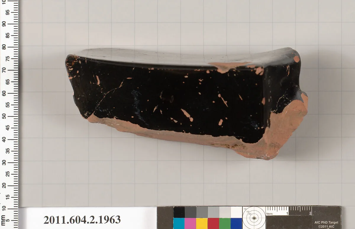Terracotta fragment of a bell-krater (bowl for mixing wine and water) — Unknown
