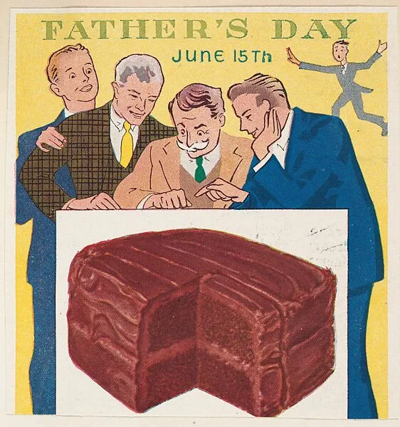 Father's Day, insert card possibly from the Children, Holidays, Etc. series (D23) — Unknown