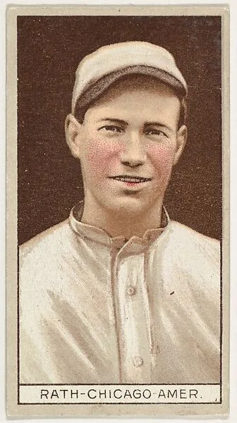 Morris Rath, Chicago, American League, from the Brown Background series (T207) for the American Tobacco Company — American Tobacco Company