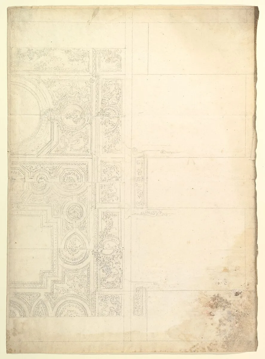 Design for Ceiling — Anonymous, Italian, Piedmontese, 18th century