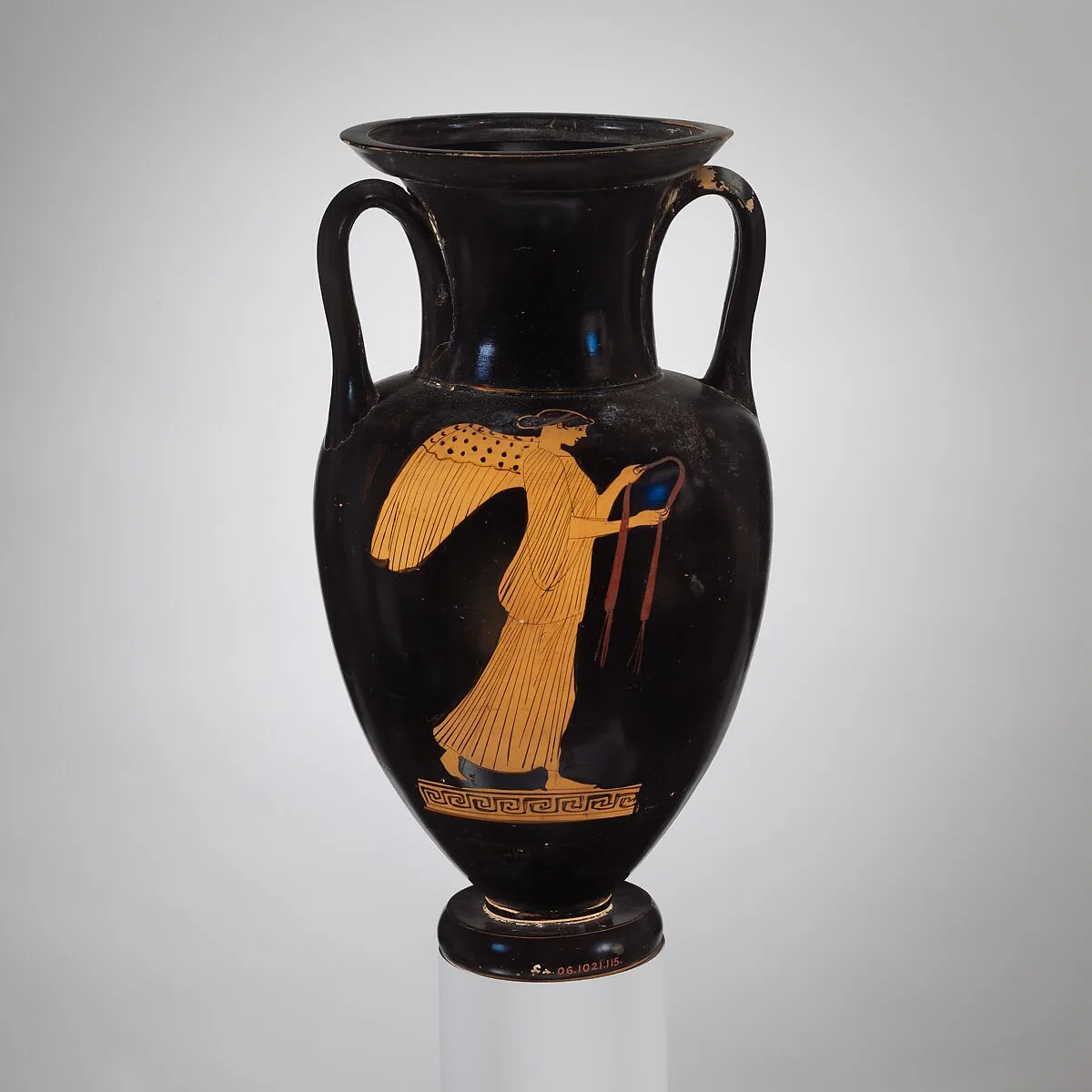 Terracotta Nolan neck-amphora (jar) — Painter of London E 342