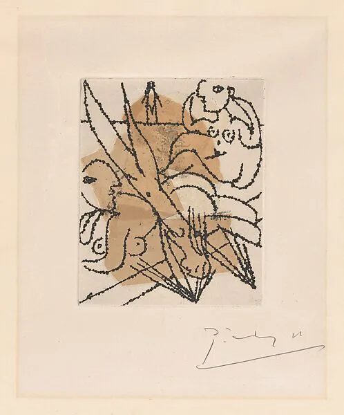 The Diver (La Plongeuse) — Pablo Picasso
