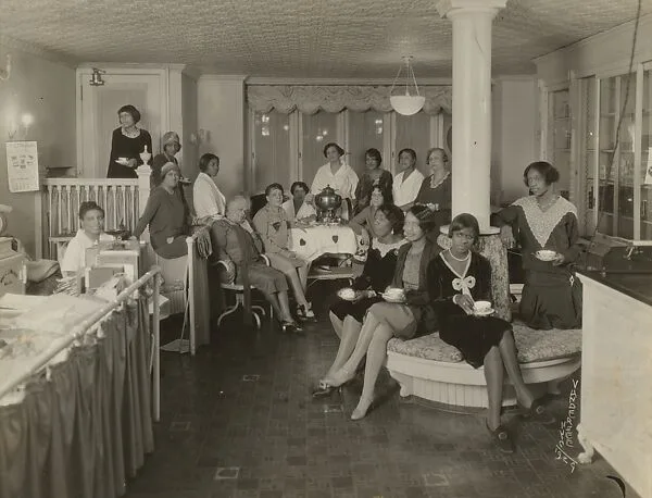 Reception in the Office of C. J. Walker Company — James Van Der Zee