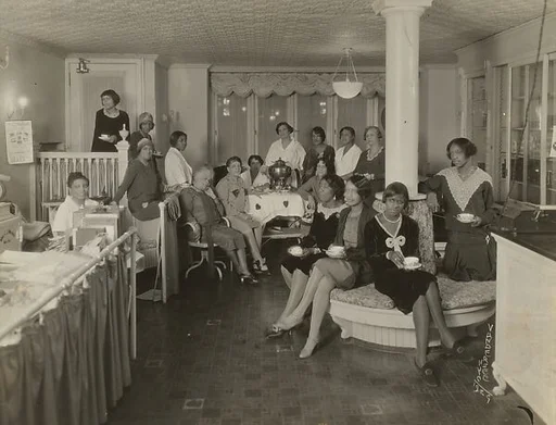 Reception in the Office of C. J. Walker Company