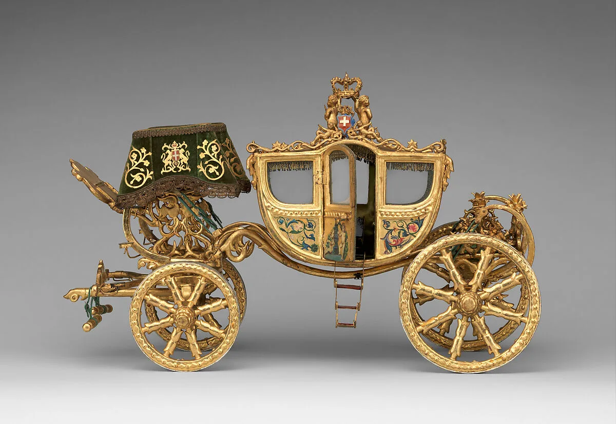 Model of a Coach — Italian School