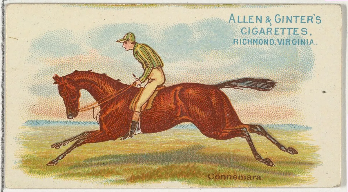 Connemara, from The World's Racers series (N32) for Allen & Ginter Cigarettes — Allen & Ginter|Lindner, Eddy & Claus