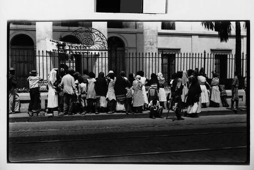 [People Waiting for Food Rations, Havana]