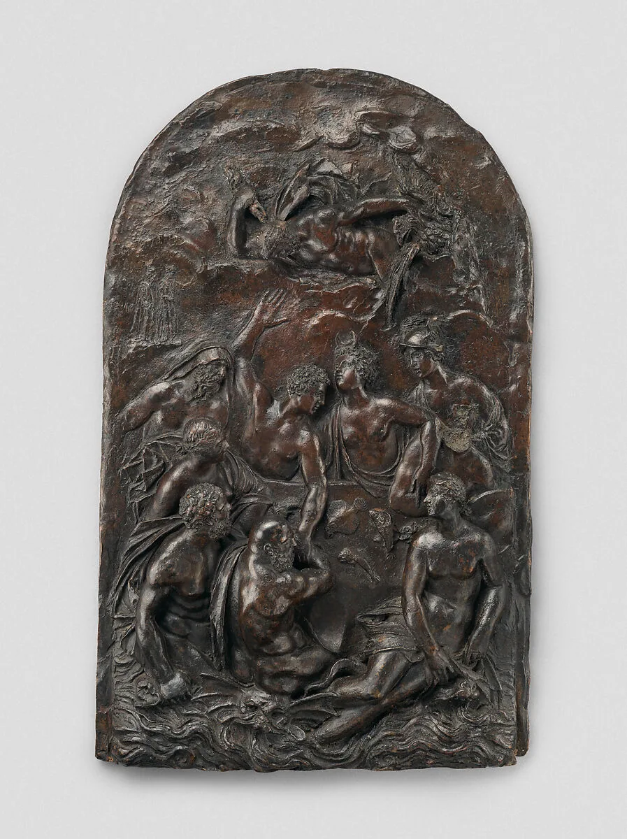 Banquet of the gods — Alessandro Vittoria (Alessandro Vittoria di Vigilio della Volpa)