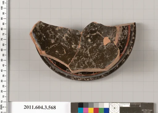 Terracotta fragment of a column-krater (bowl for mixing wine and water)