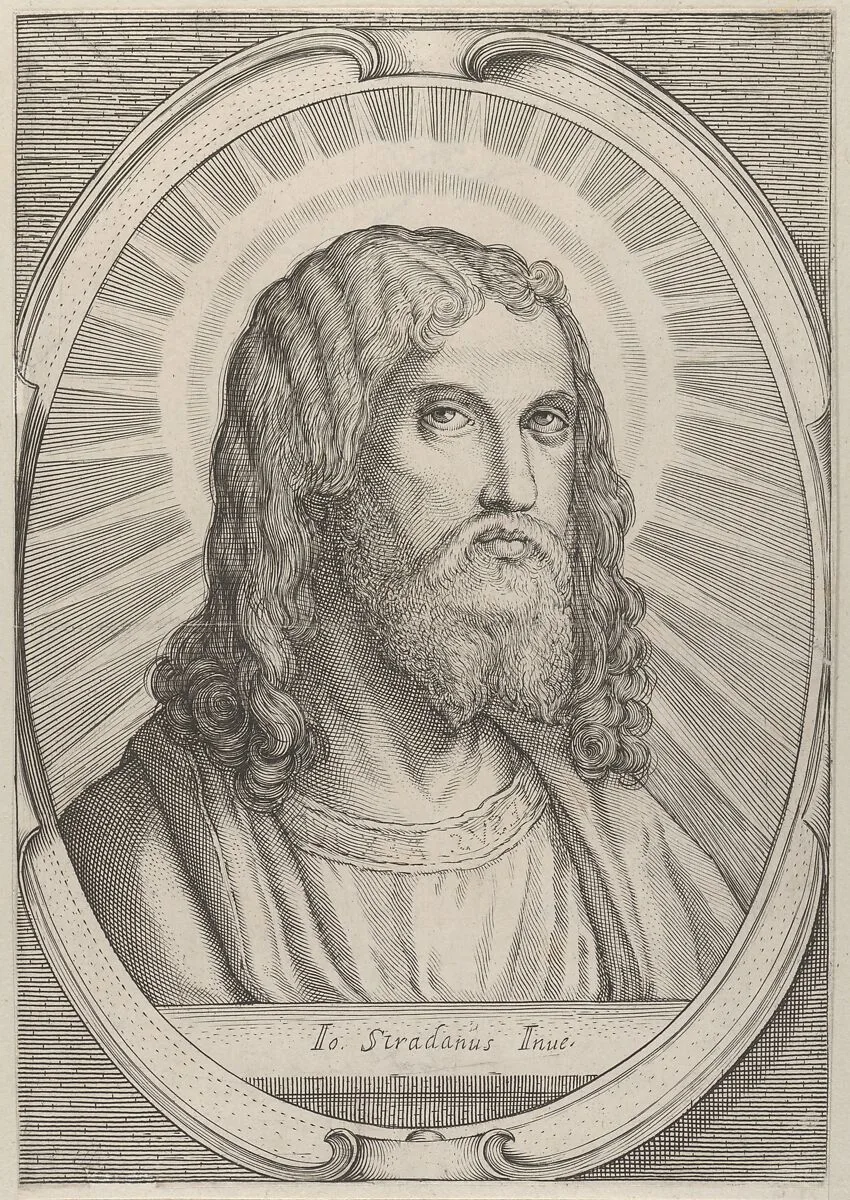 Head of Christ — Jan van der Straet, called Stradanus