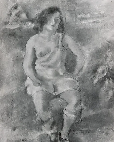 Seated Model — Jules Pascin
