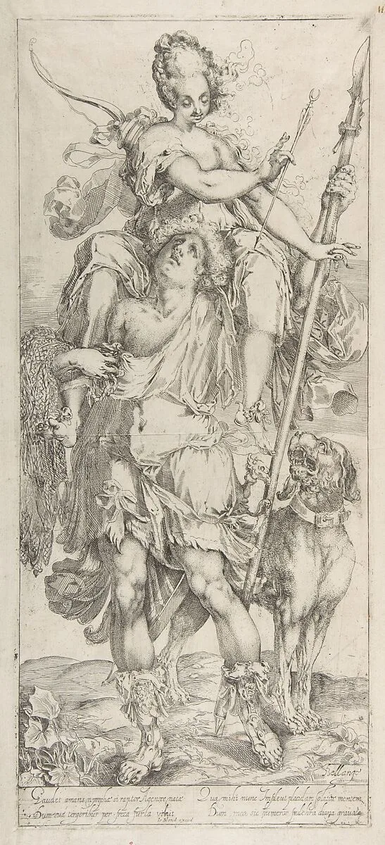 Diana and Orion — Jacques Bellange