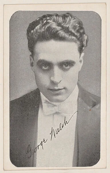George Walsh from Kromo Gravure "Leading Moving Picture Stars" (W623) — Kromo Gravure Photo Company, Detroit, Michigan