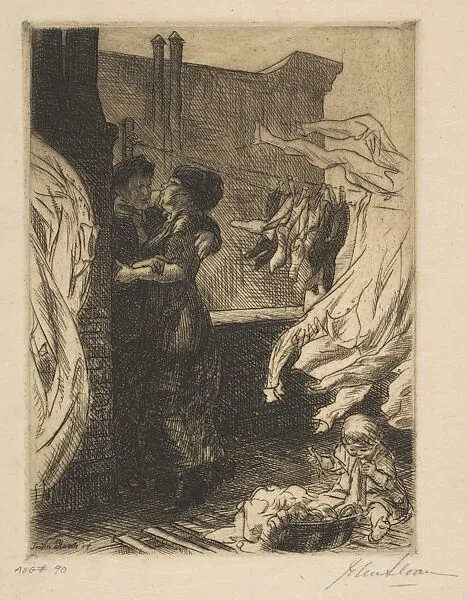Love on the Roof — John Sloan