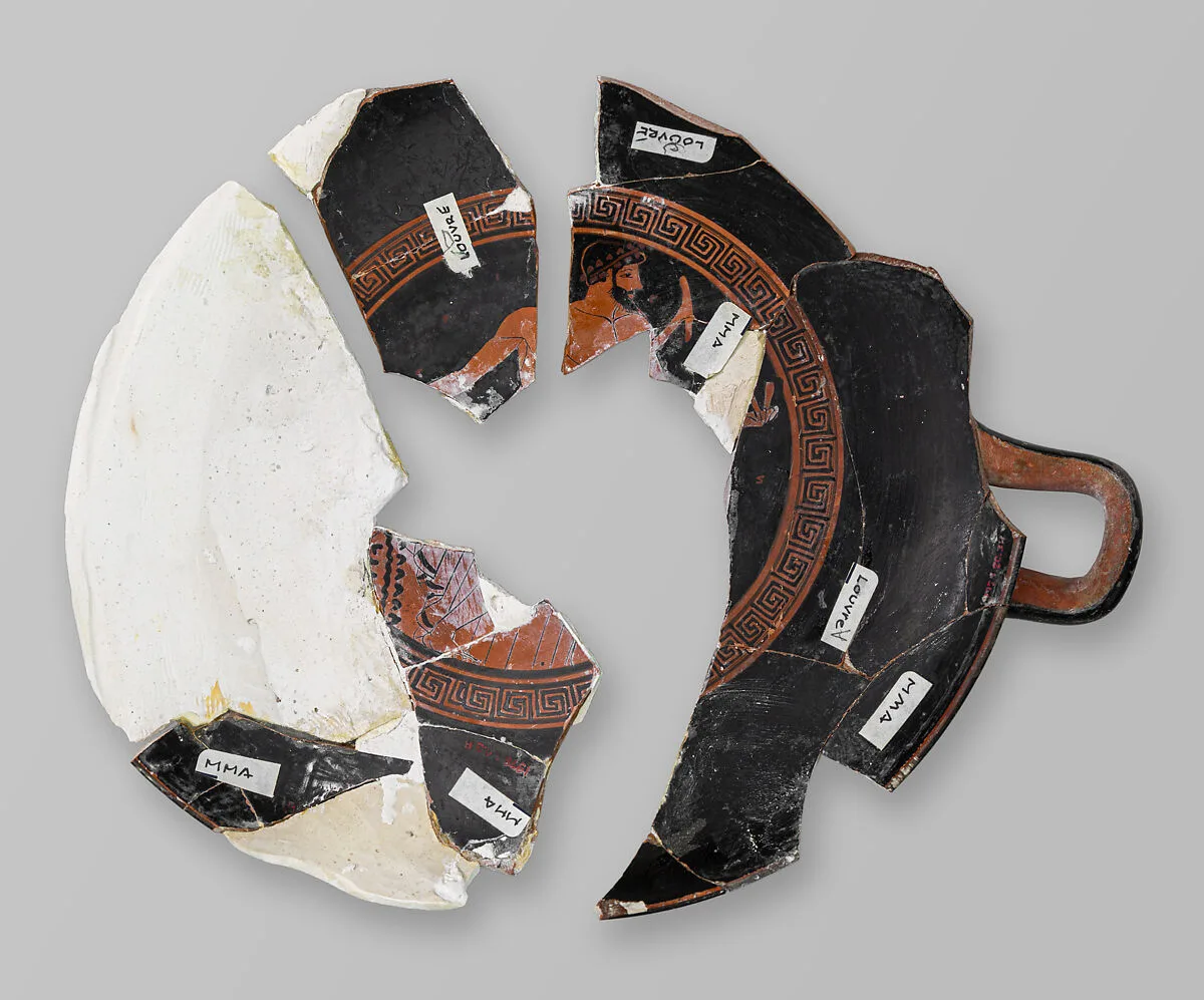Kylix fragments — Antiphon Painter