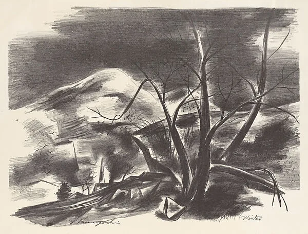 Winter — Yasuo Kuniyoshi|American Fine Arts Society