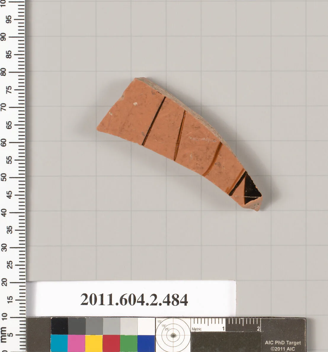 Terracotta fragment of a column-krater (bowl for mixing wine and water) — Unknown
