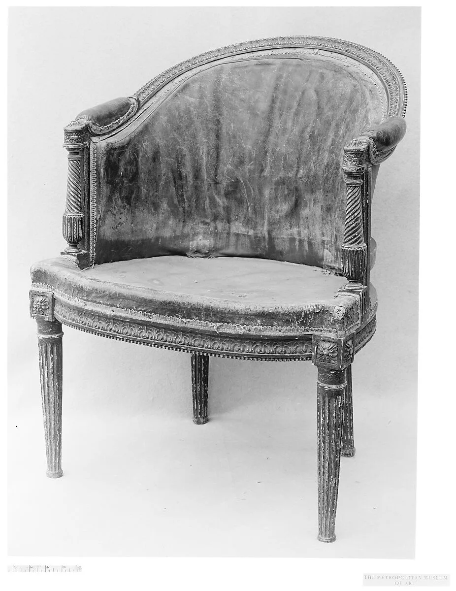 Desk chair (fauteuil de bureau) — Unknown