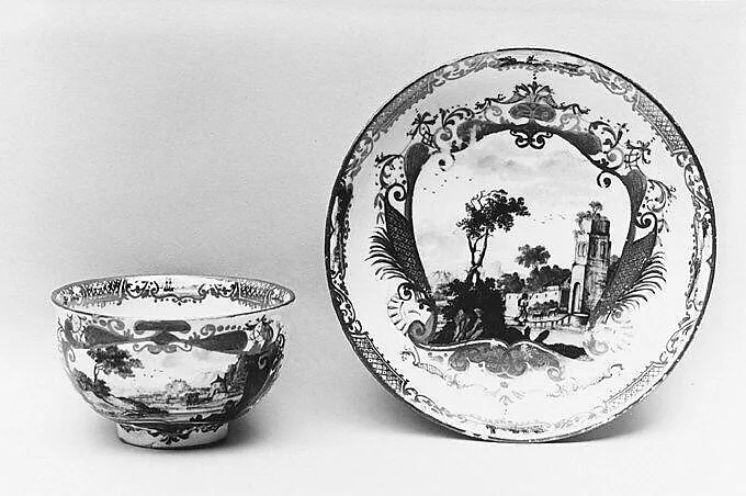 Saucer — Meissen Manufactory