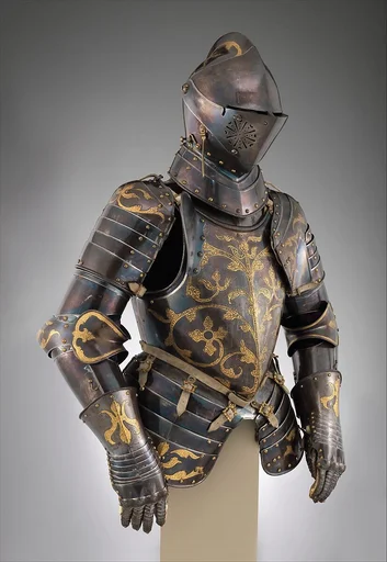 Foot-Combat Armor of Prince-Elector Christian I of Saxony (reigned 1586–91)