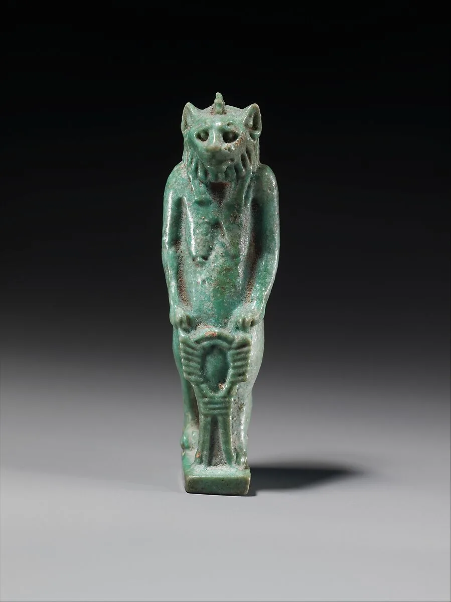 The Goddess Taweret with a Feline Head — Unknown