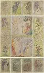 Four Seasons — Louis C. Tiffany|Tiffany Glass and Decorating Company|Agnes F. Northrop