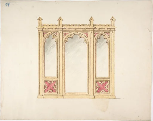 Design for Gothic Tracery and Paneling