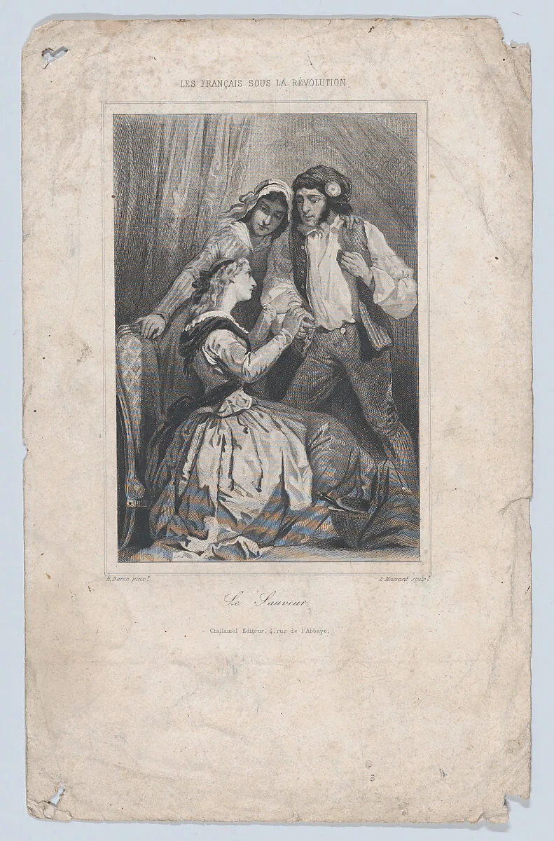 The Savior, from 'The French during The Revolution' — Léopold Massard|Challamel|Henri-Charles-Antoine Baron