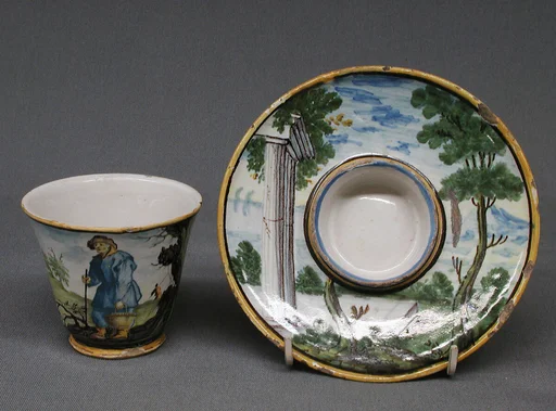 Cup and saucer