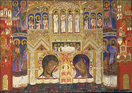 Decor for the Ballet "Liturgie"
