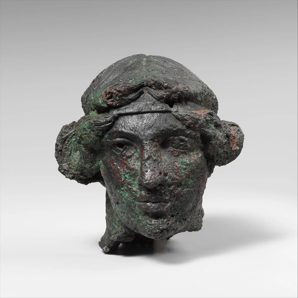 Bronze head of a youth — Unknown
