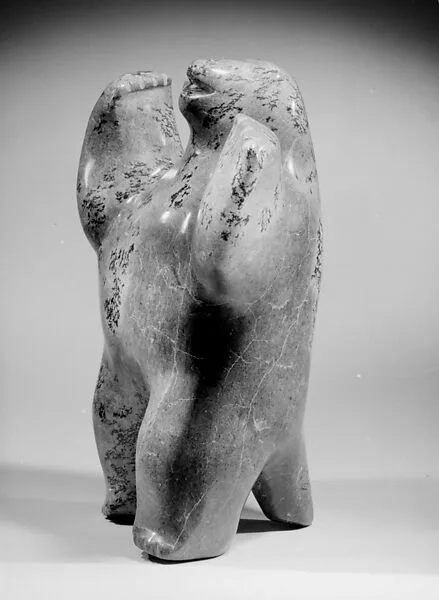 Stone Polar Bear — Lucassie Ohaytok