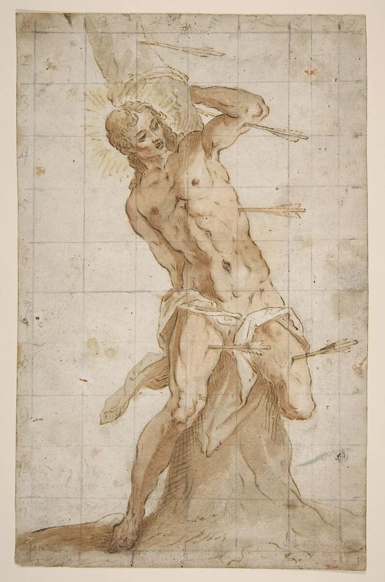 Saint Sebastian — Hans Friedrich Schorer|Jacopo Tintoretto (Jacopo Robusti)
