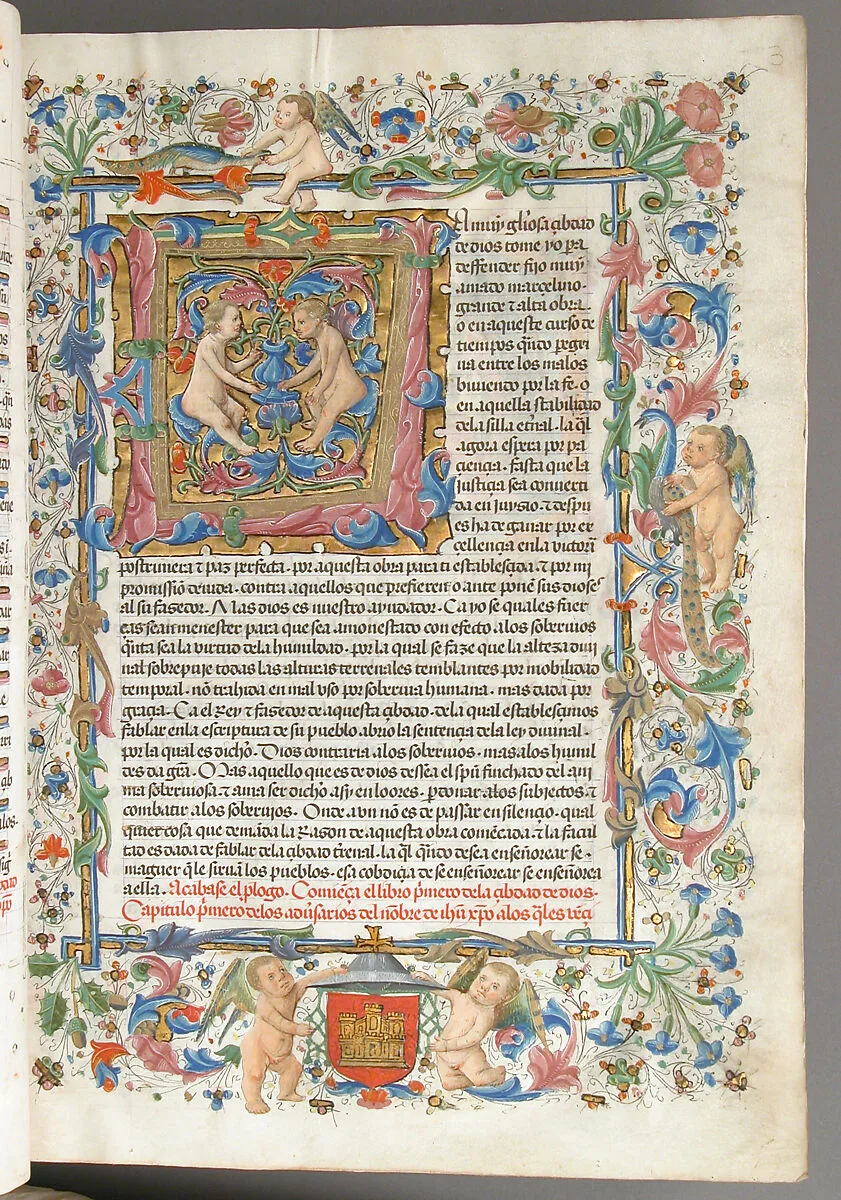 Spanish Translation of Saint Augustine's "City of God" — Cano de Aranda