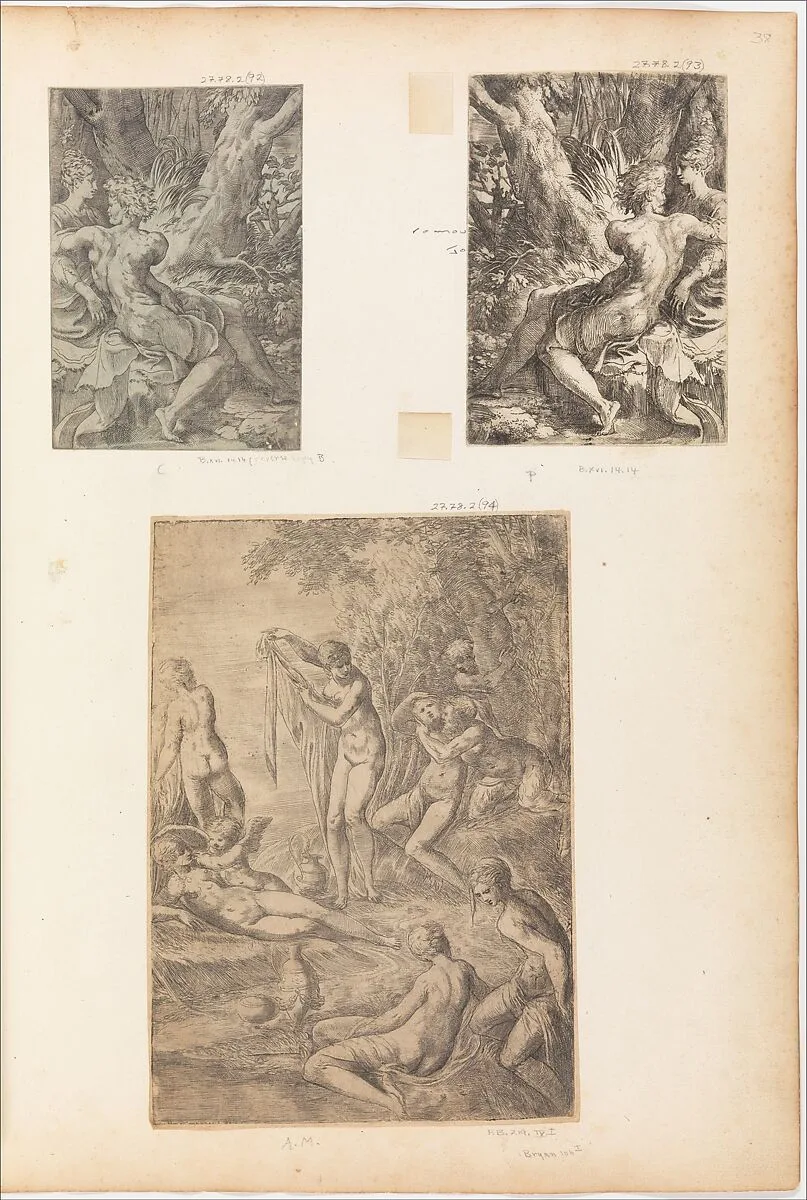 The Two Lovers — Parmigianino (Girolamo Francesco Maria Mazzola)
