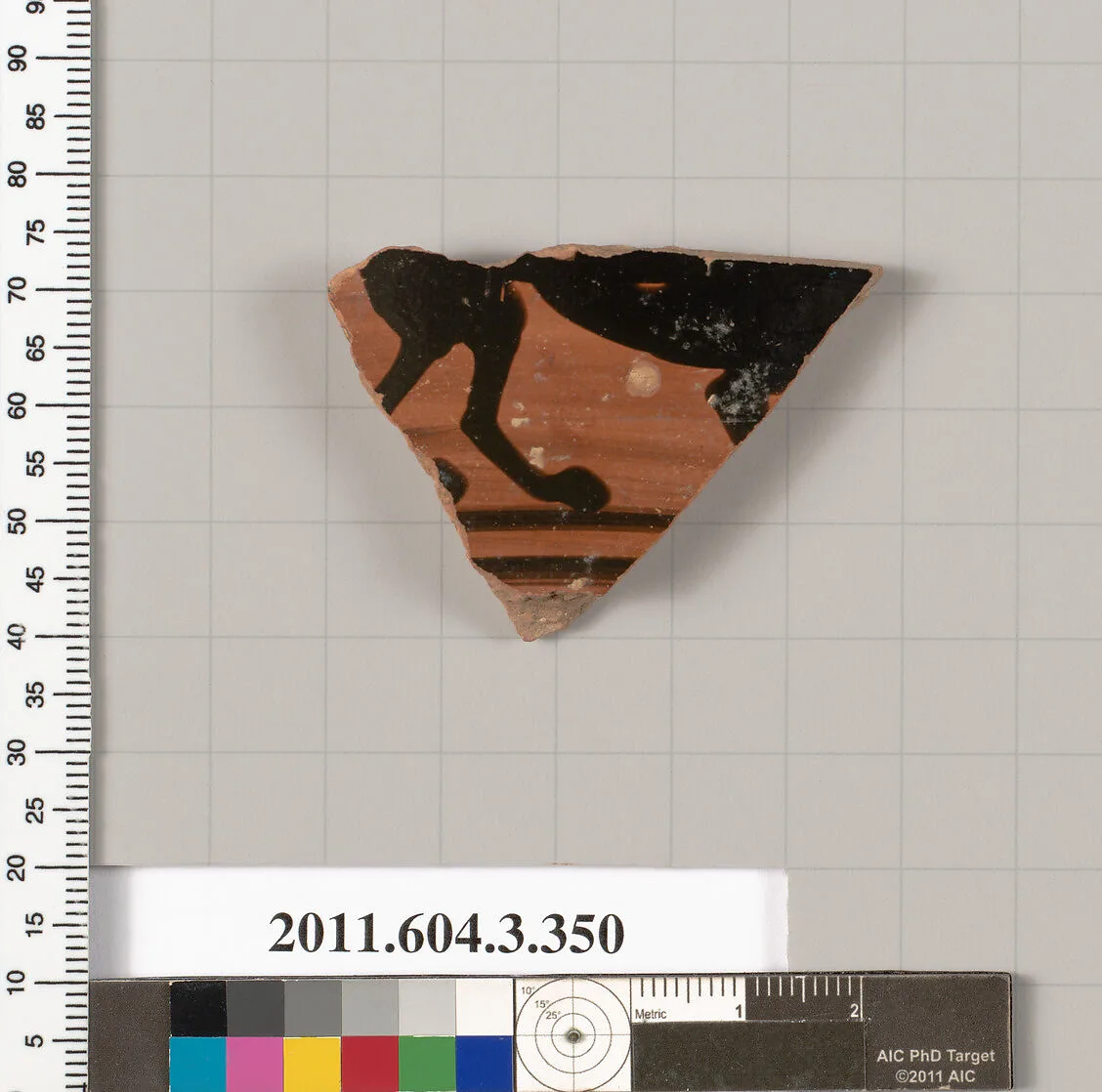 Terracotta fragment of a neck-amphora (jar) — Unknown