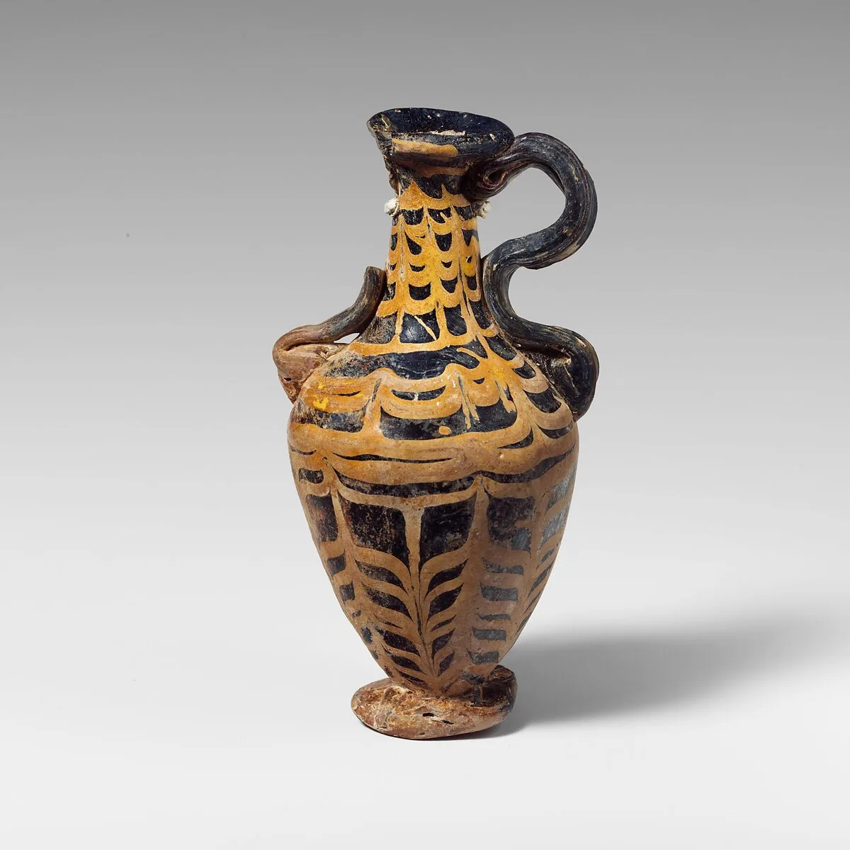 Glass amphoriskos (perfume bottle) — Unknown