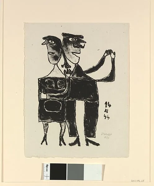 Waltzing — Jean Dubuffet