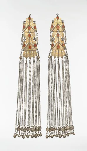 Pair of Long Temple Pendants