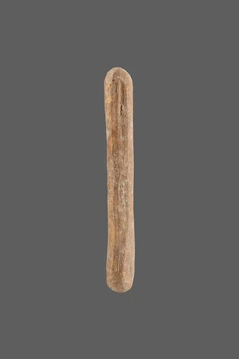 Handle for rope for lowering coffin
