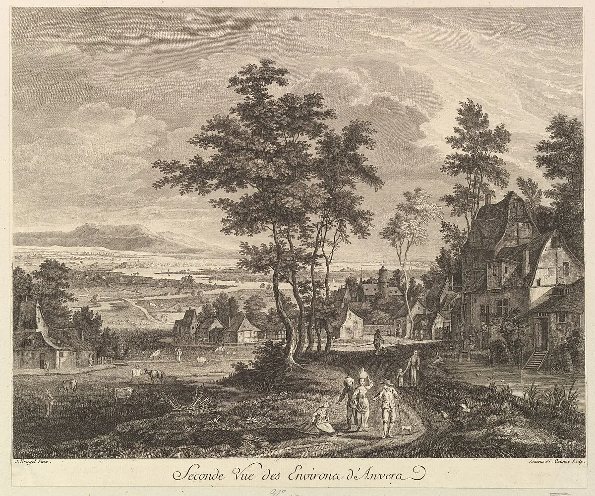 Second View of the Environs of Antwerp (Seconde Vue des Environs d'Anvers) — Jan Brueghel the Elder|Joanna Fr. Ozanne